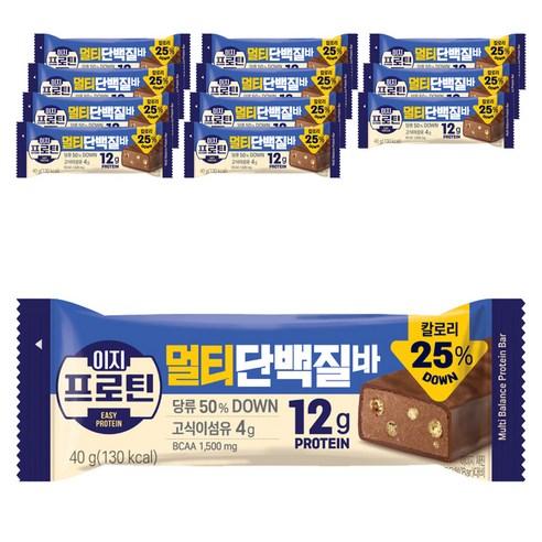 이지프로틴 멀티 단백질바, 40g, 12개