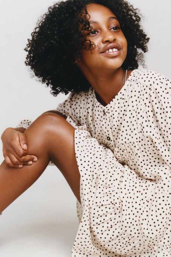 패널 도트 원피스