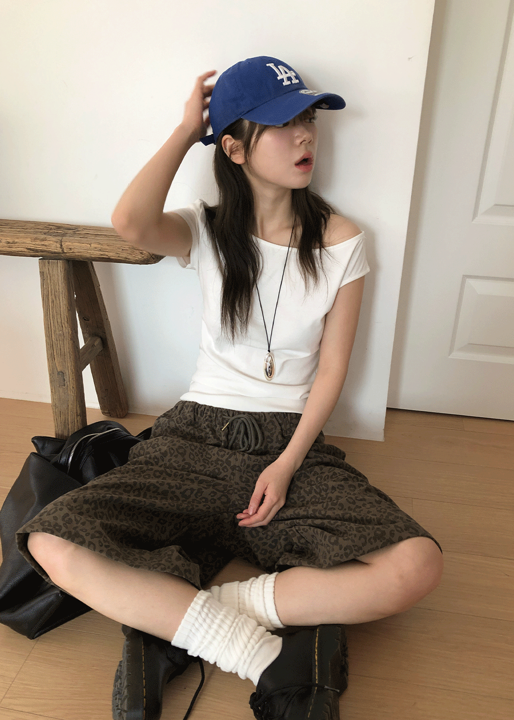 서울베이스드 BASIC UNBAL TEE