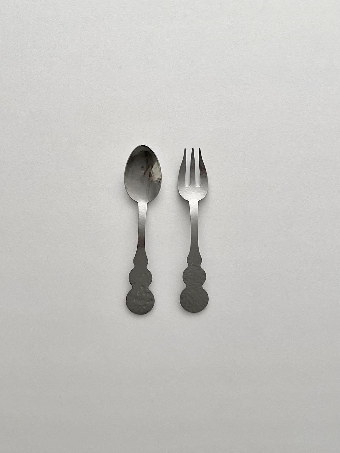 So Eul Craft - 튤립 디저트 커트러리 (2 Options)