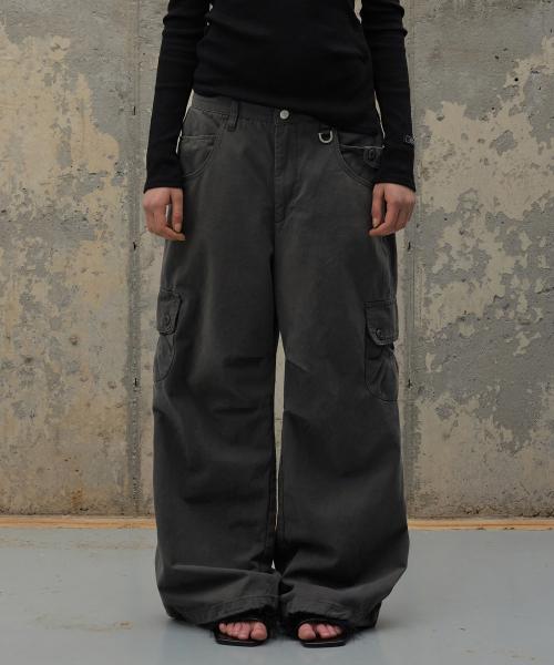 Draw Pocket Work Pants - Charcoal