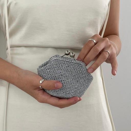 coin pouch (silver/gold)