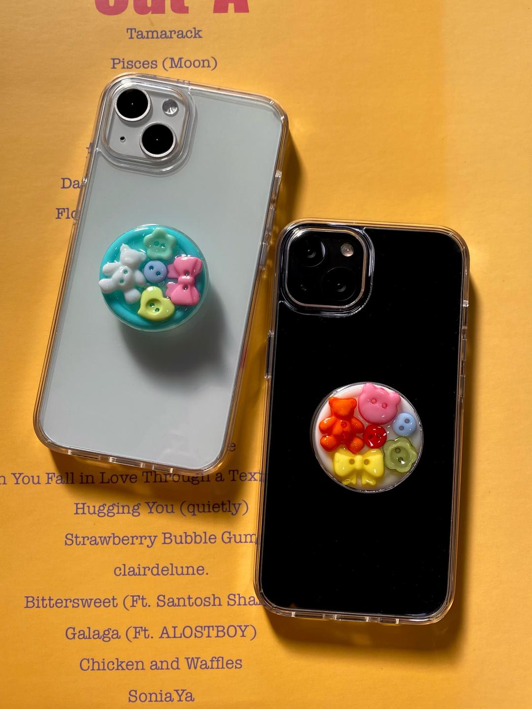 happy button tok (2colors)