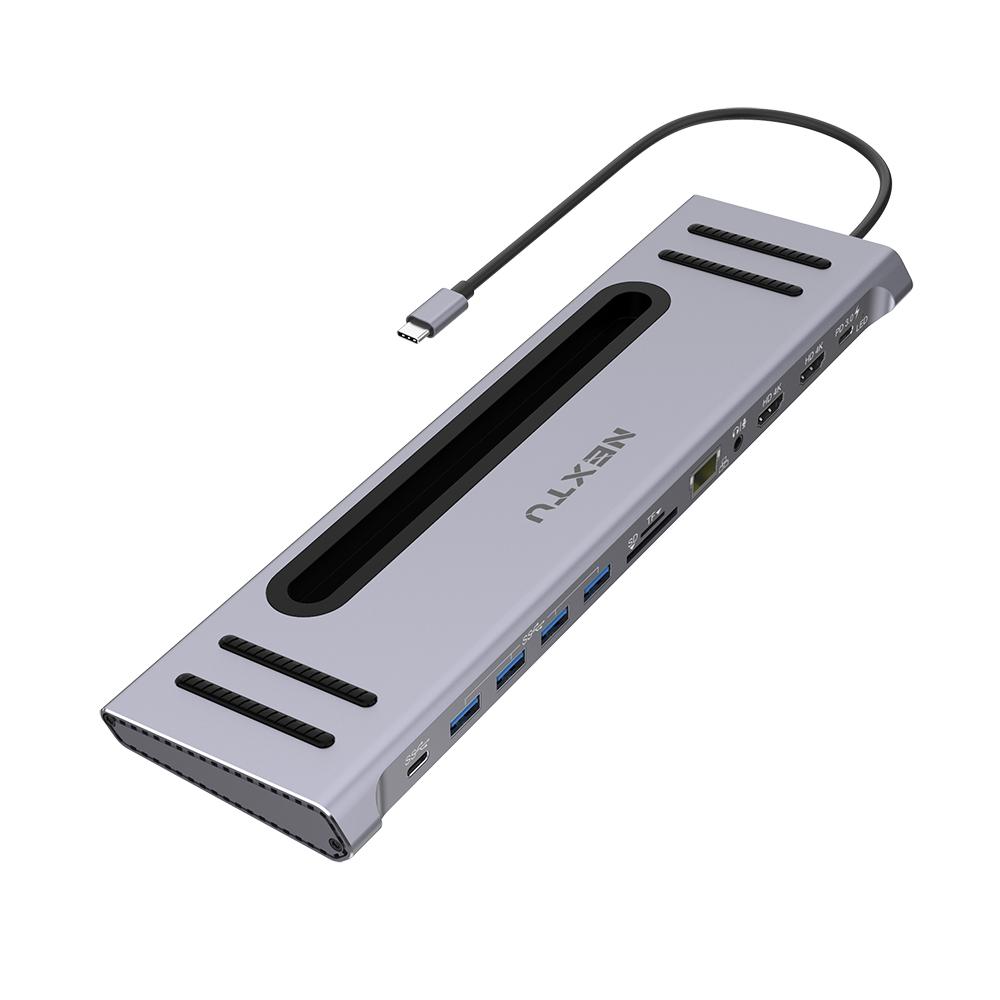 이지넷유비쿼터스 NEXTU NEXT-1301DS-PD (12포트/USB 3.0 Type C)