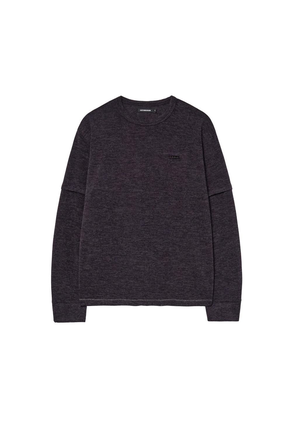 Layer Cuffs Tee Dark Purple (Restock)