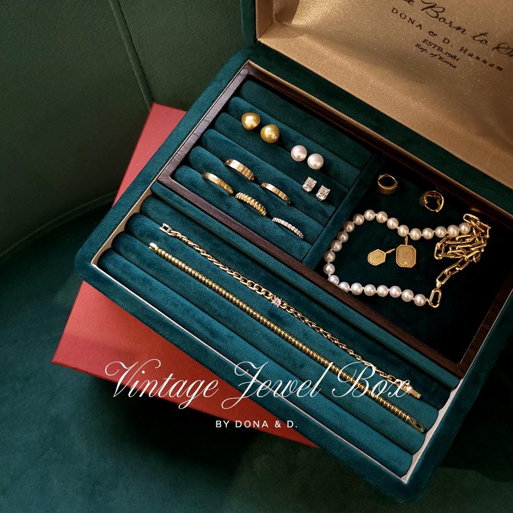 [Limited] 도나앤디 빈티지 보석함 - HANNAM edition
