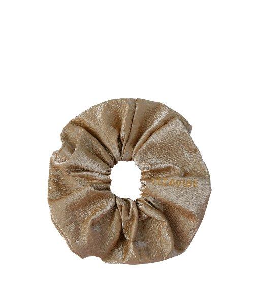 [i-ac21-011]가죽 골드 스크런치