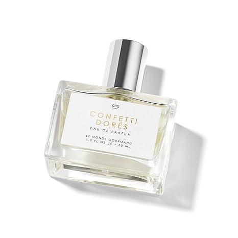 Le Monde Gourmand Confetti Dorés Eau de Parfum- 1 fl oz (30ml) - Birthday Cake, Vanilla, Rose Perfume Notes