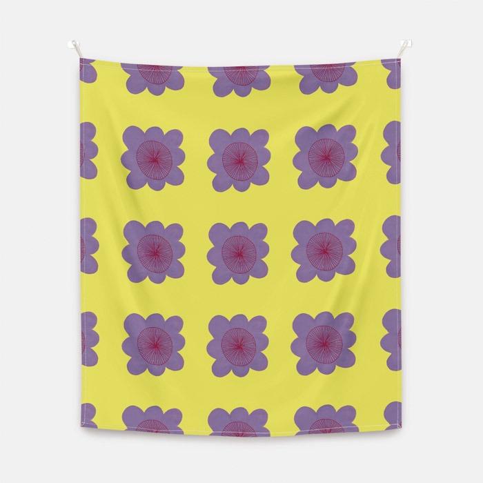 Purple flower 패브릭 포스터 대형