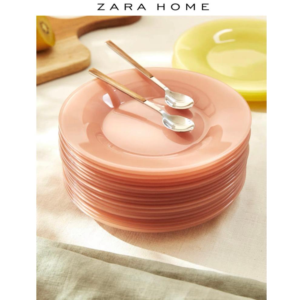 자라홈 디저트이쁜접시 모던브런치그릇 빈티지 접시 가정용 플레이트