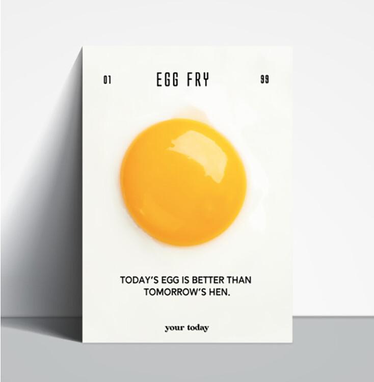 에그프라이 포스터 주방인테리어 포스터