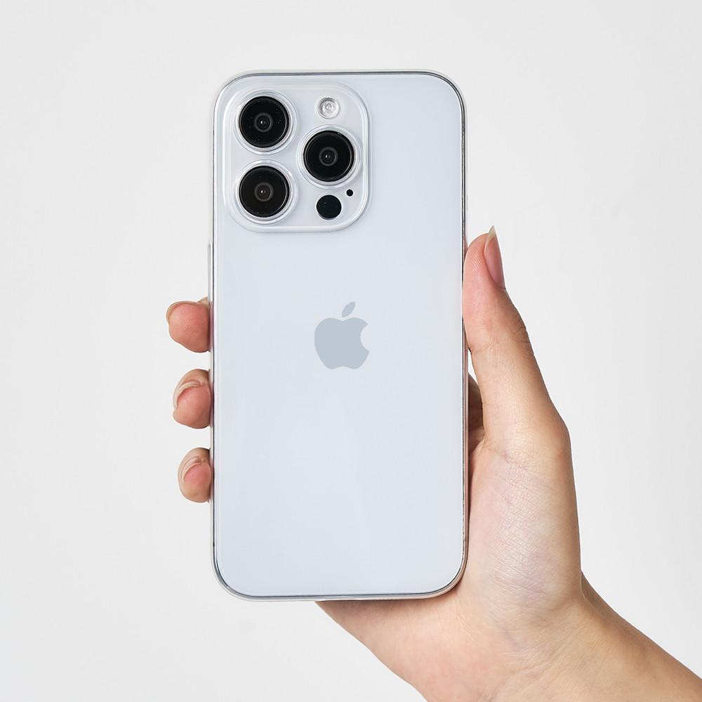 zero03 변색없는 아이폰15 프로 맥스 슬림 생폰 케이스