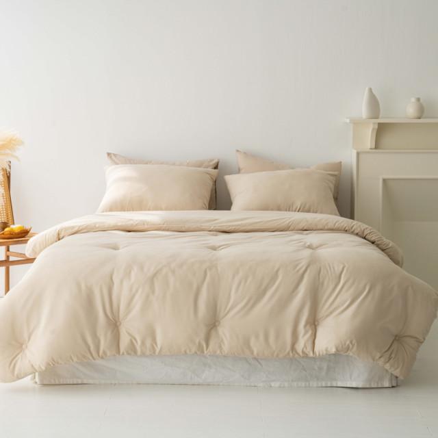베이지 호텔침구세트 신혼 혼수 차렵이불세트 라지킹 슈퍼킹 SS Q K LK SK