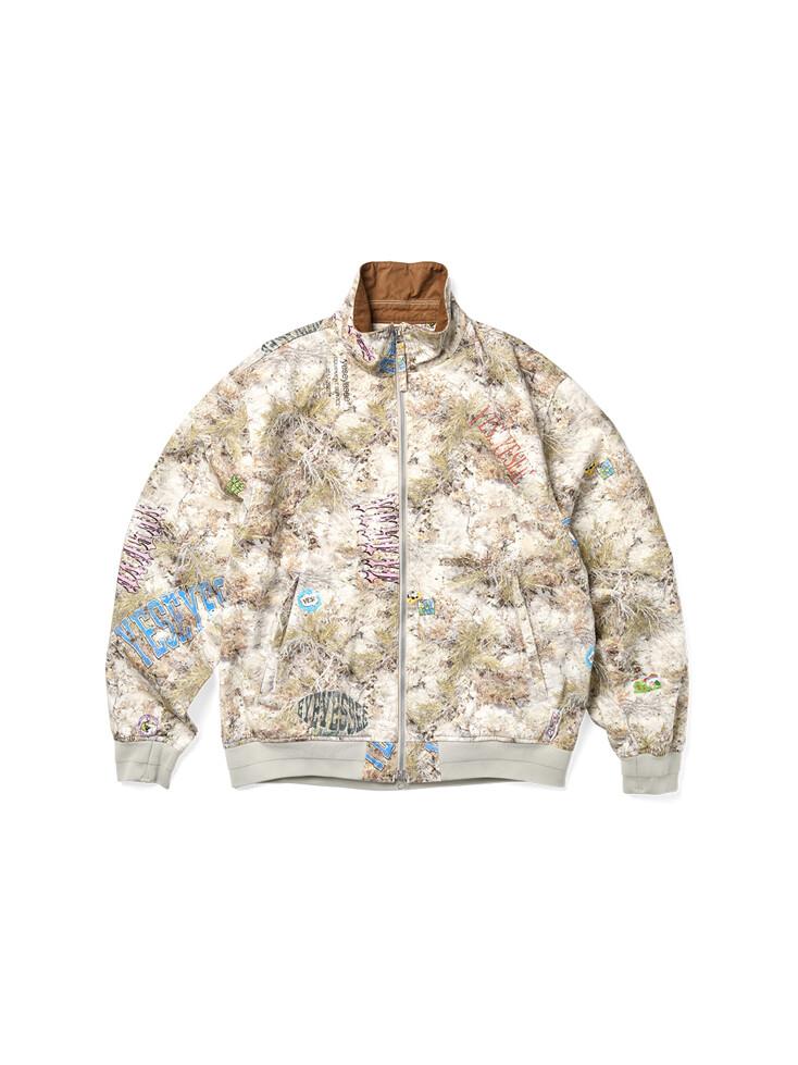 지퍼 워크 재킷 카모