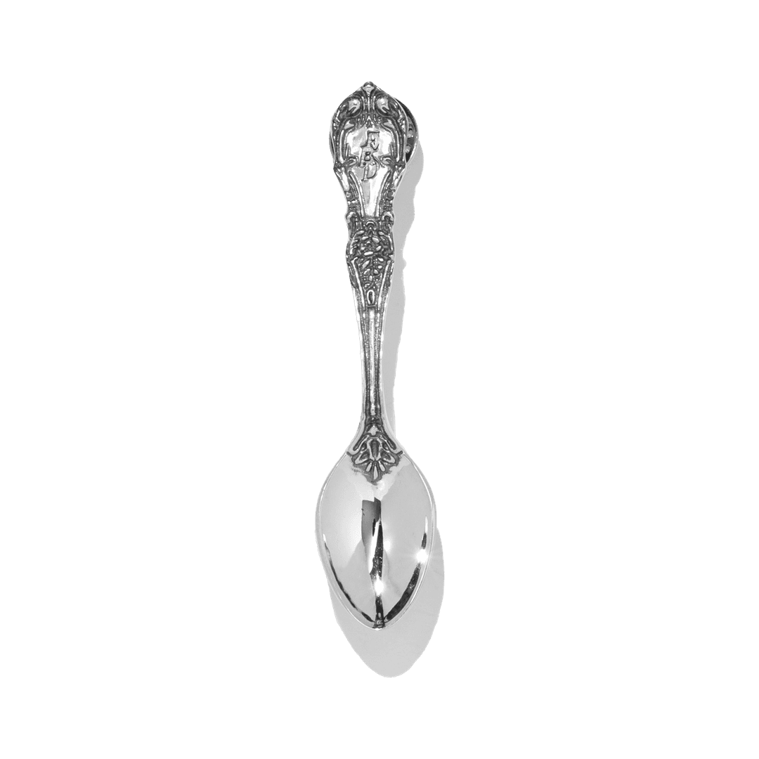 Silver Spoon Pin