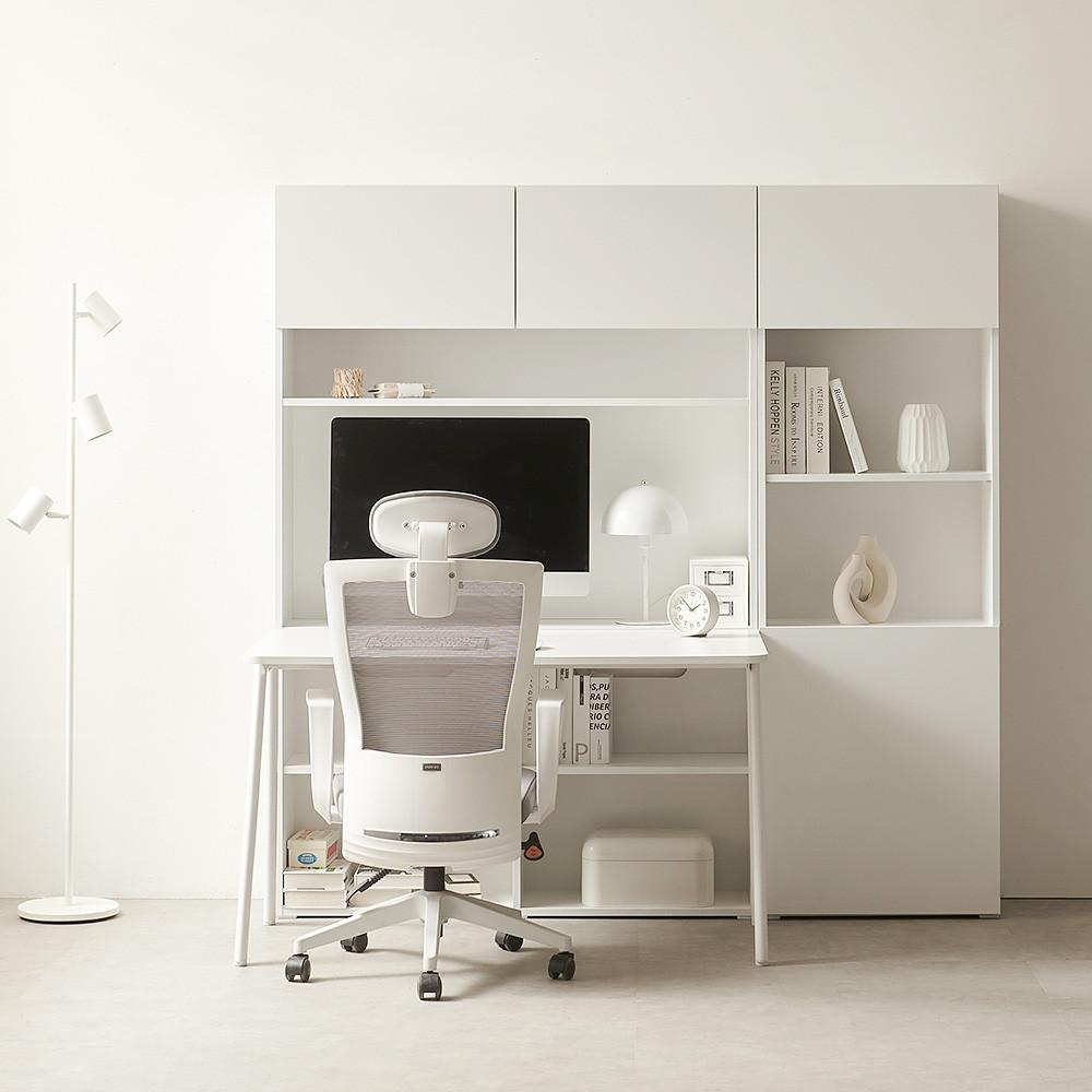 보루네오 밀리 공부방 중학생 고등학생 컴퓨터 책상 책장 1200 1400 1600 1800