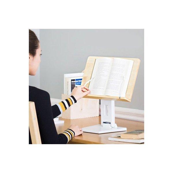 높이조절 독서대 아이레벨 R40H +3cm R40H-W (화이트)