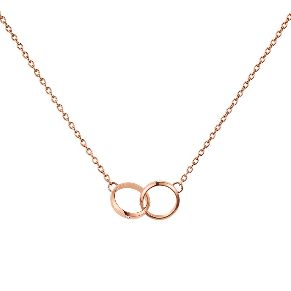 [옵션 7] 다니엘 웰링턴 CLASSIC LUMINE UNITY NECKLACE 크리스탈 장식 목걸이
