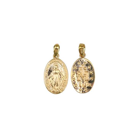 가톨릭 14k Gold 기적의패-중