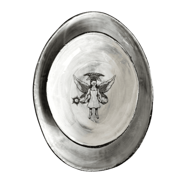 Fruitinkerbell dish - black