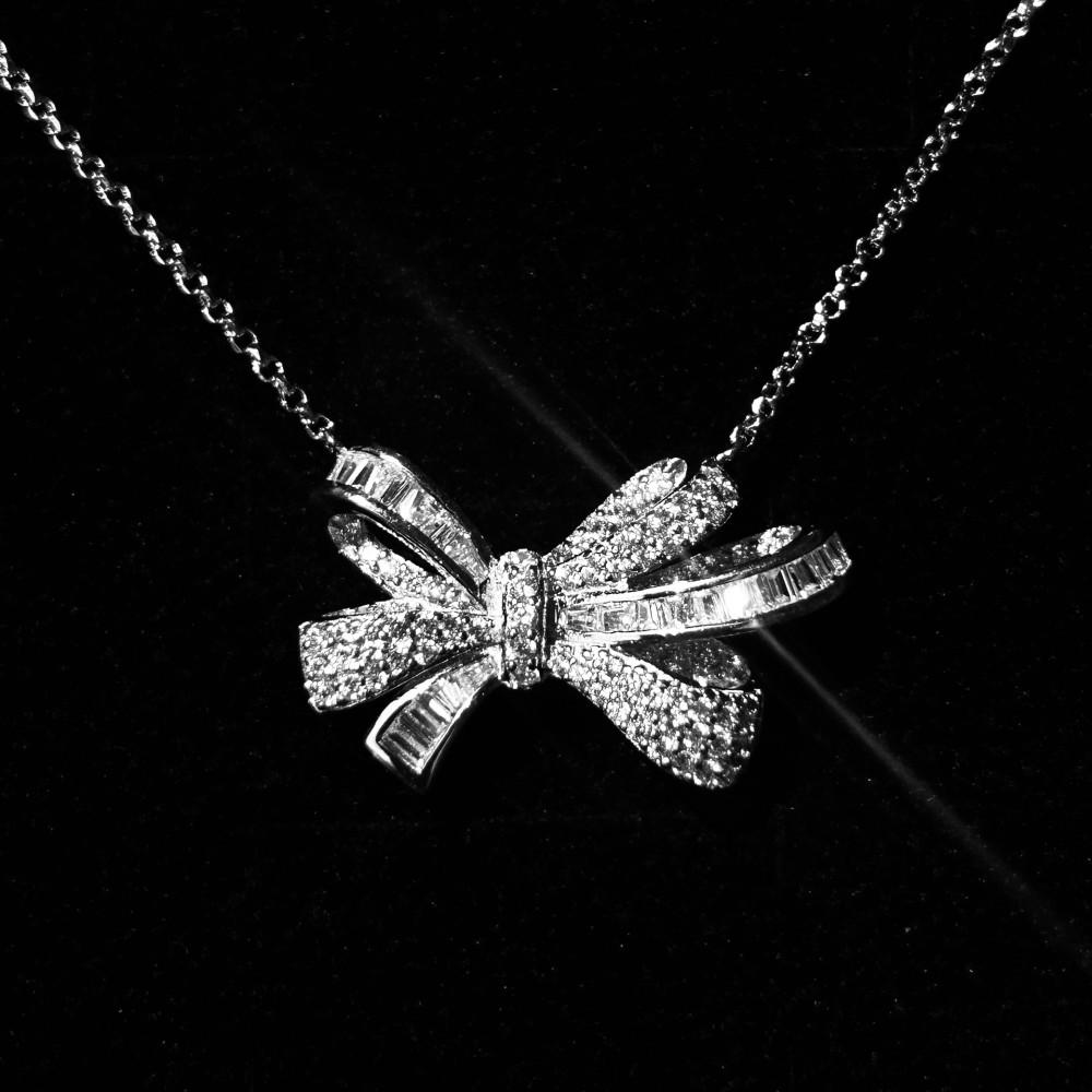[위프레리] 실버 5A 줄리아나 목걸이, Silver 5A Juliana Necklace