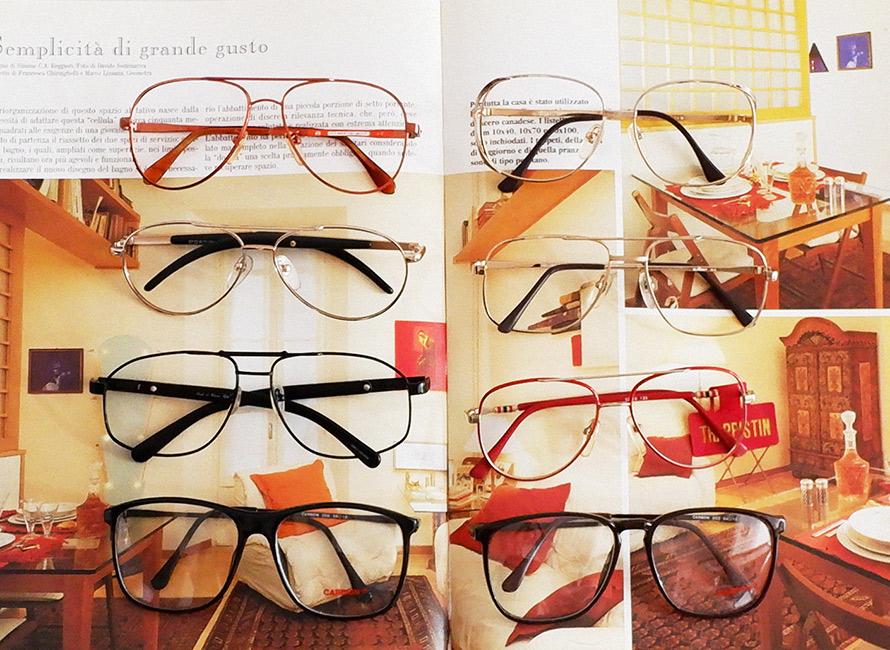 90's old overfit vintage glasses