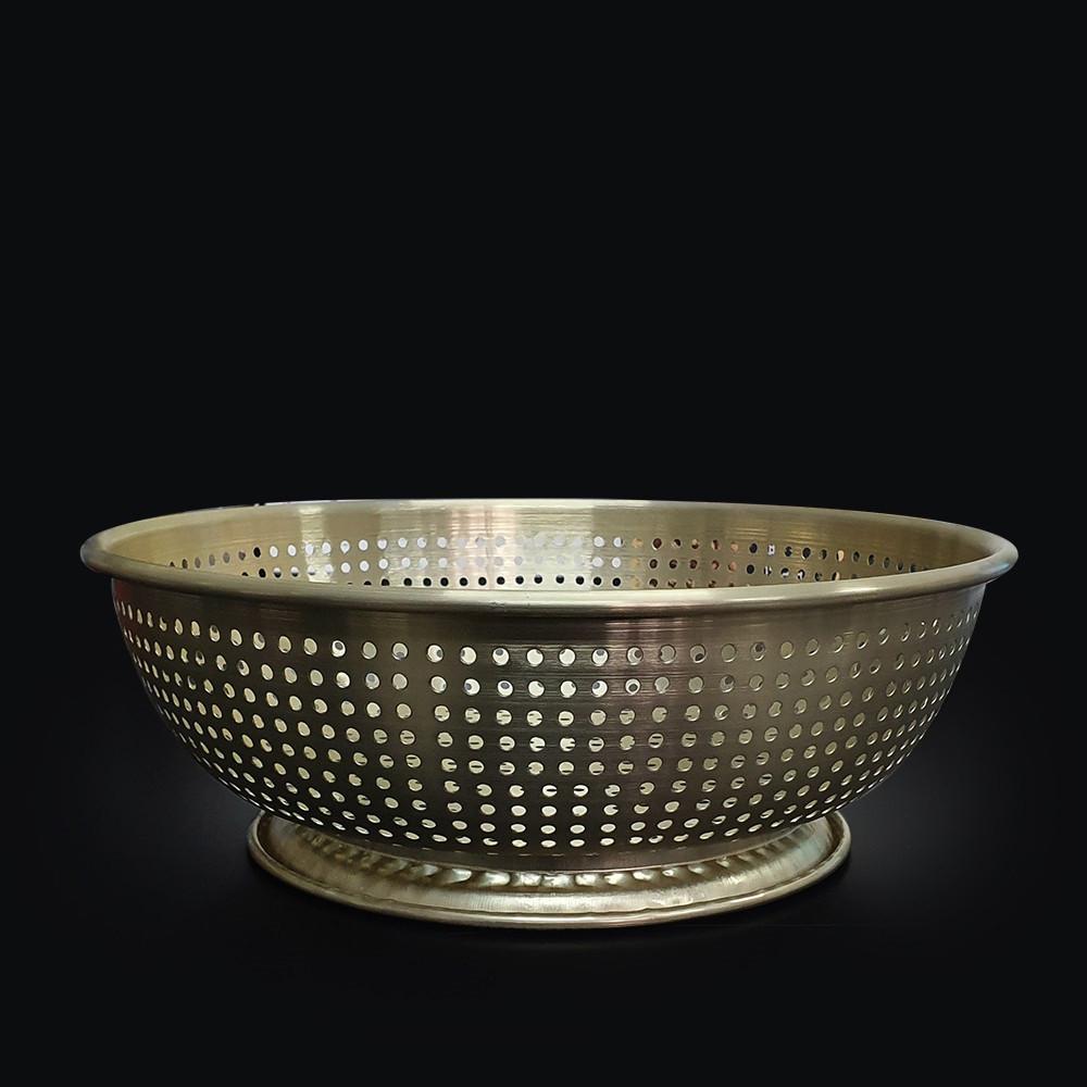 동흥 금관 찜소쿠리 18  양은 채반 바구니 소쿠리 광주리