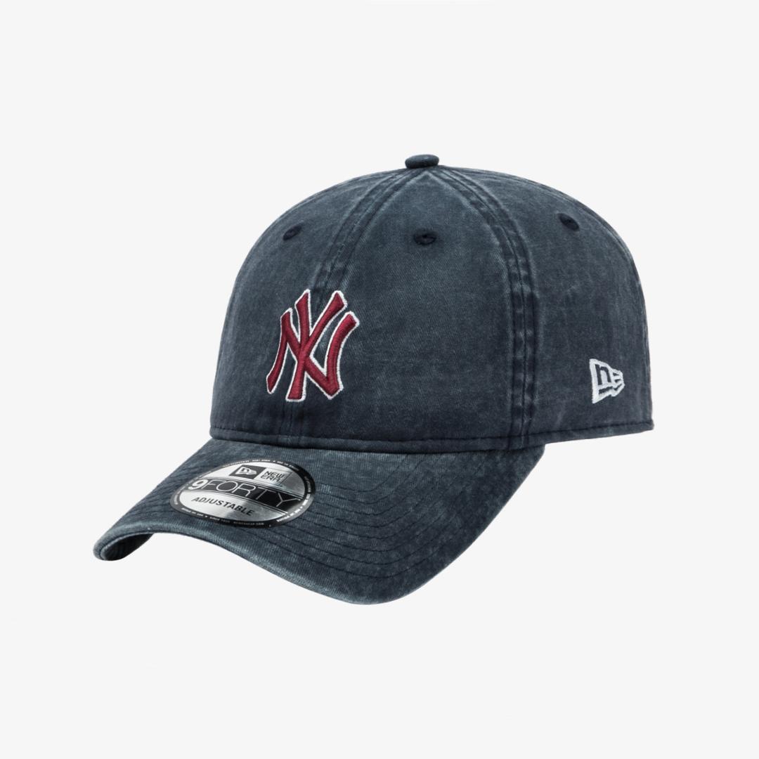 MLB 뉴욕 양키스 피그먼트 워싱 언스트럭쳐 볼캡 네이비