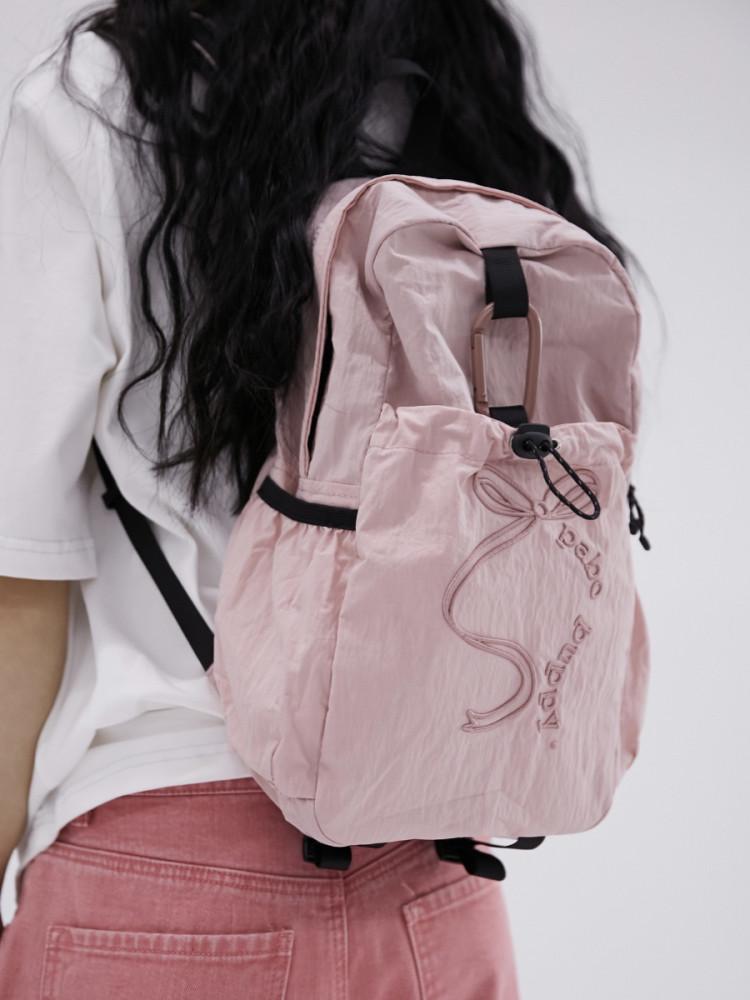 Ribbon Retro Backpack 리본 레트로 가방