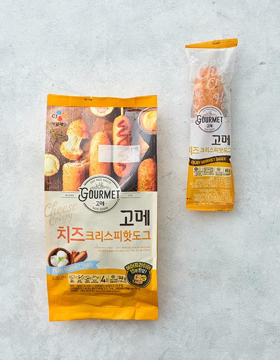 [고메] 치즈크리스피 핫도그 340g(85gX4개입)