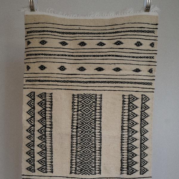 Tunisian Kilim Middle 37 One-of-a-kind