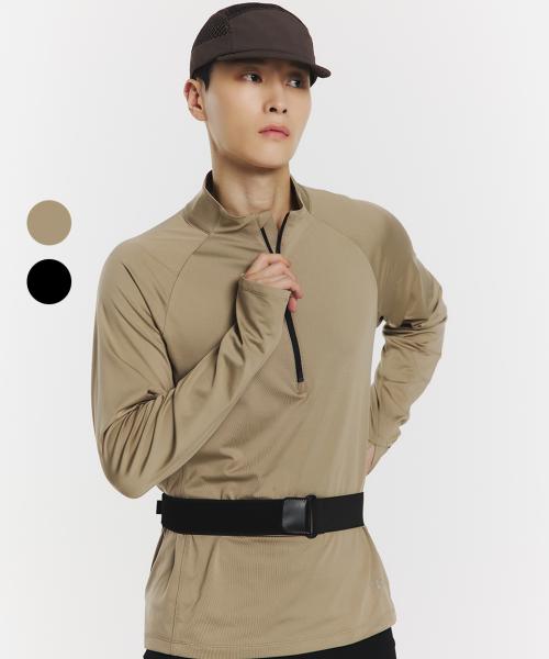 [시티러닝]웜액트 하프집 롱슬리브(2color)