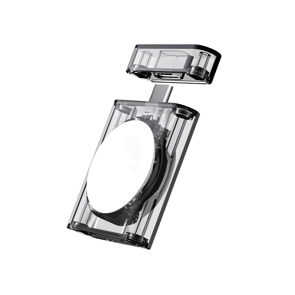 PITAKA 애플 워치 휴대용 무선 충전기 USB C 플러그인 MFi 인증 전원 동글