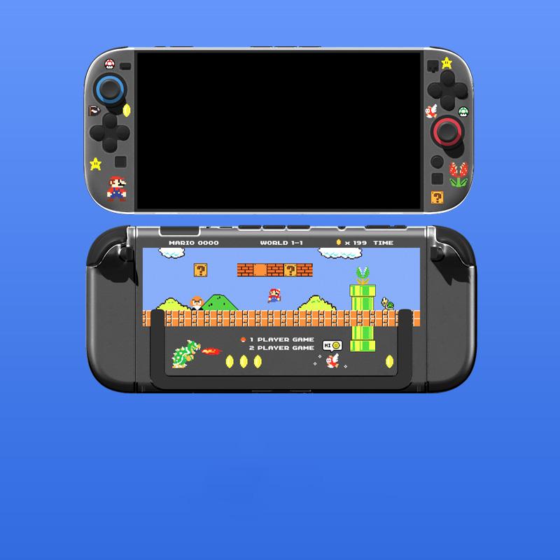 블랙 마리오 닌텐도 스위치2 2세대 케이스 커버 악세사리