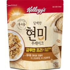 켈로그 현미 푸레이크 시리얼  550g, 1개