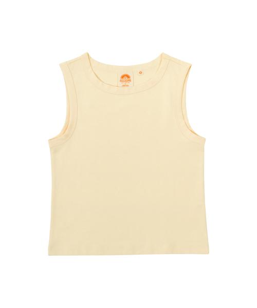 HS Basic Sleeveless (W)_Butter Yellow