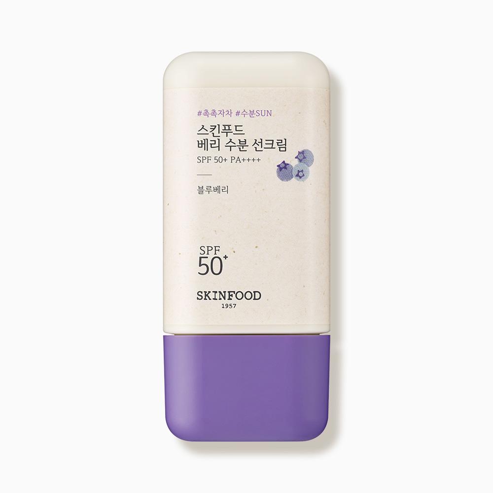 [스킨푸드]#유기자차 베리 수분 선크림 50ml SPF50+ PA++++