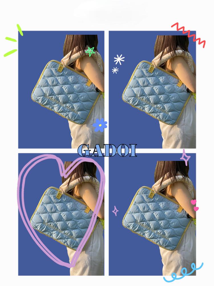 귀여운 구름 퀼팅 16인치 노트북 파우치 맥북 가방