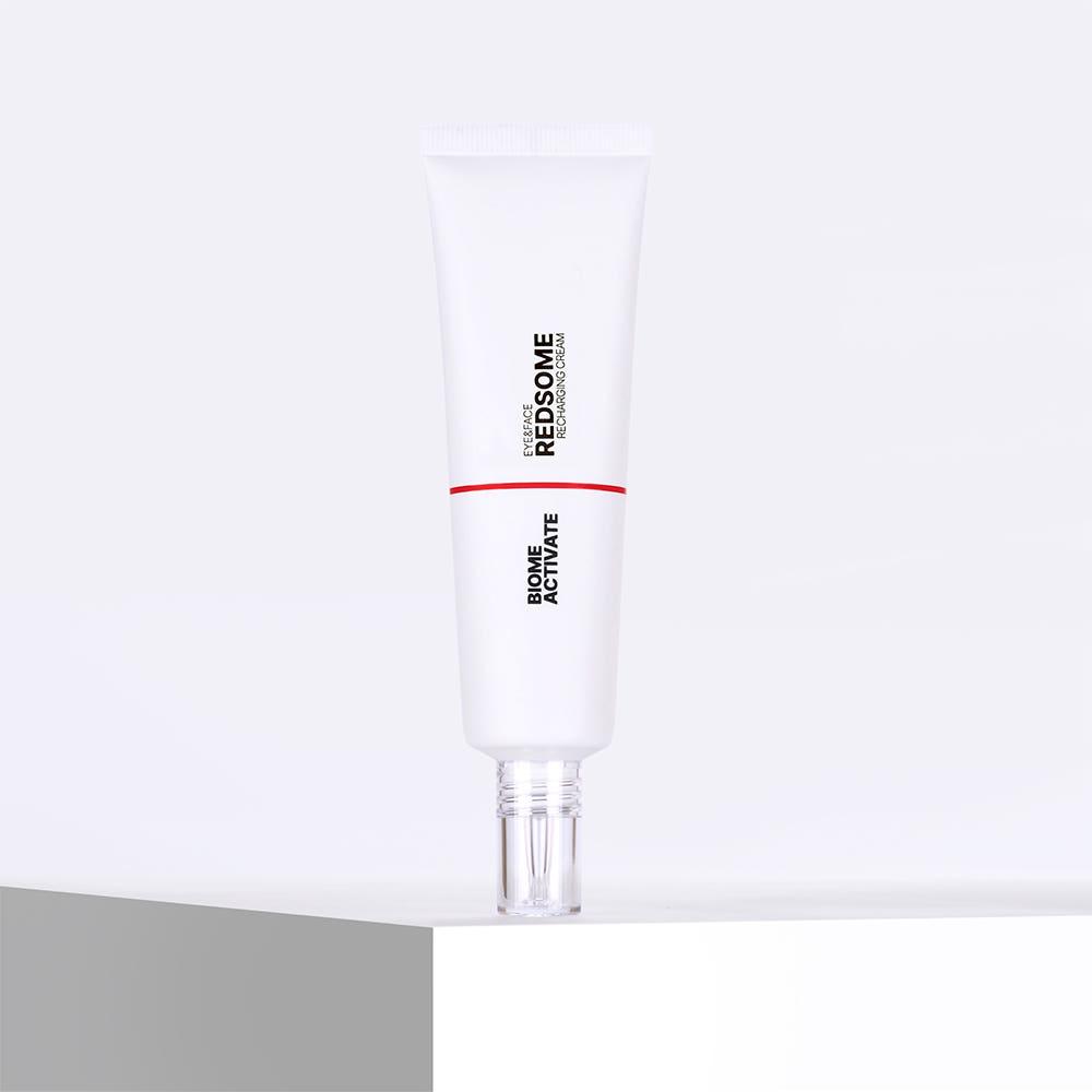 레드좀 리차징 크림 (아이 앤 페이스) [50ml] /피부 수분손실 개선, 피부장벽강화/50억개 인삼 엑소좀 함유