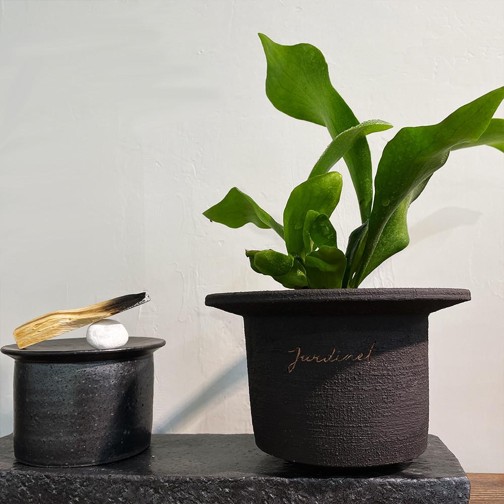 빈티지 수제 토분 화분 페도라