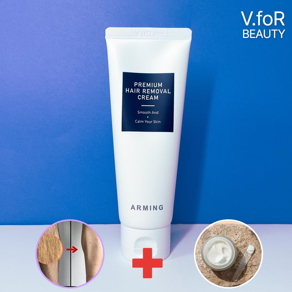 브이포뷰티 제모크림 겨드랑이 남자다리털 셀프왁싱키트 비키니라인 슈가링왁스 재료 눈썹 인중