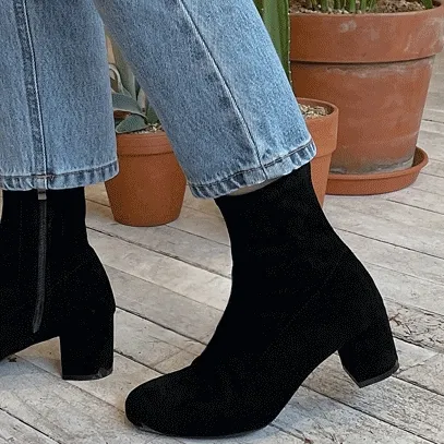 💖후기보장💖기절매력ver1 스판 삭스 부츠(3cm/5cm/7cm)