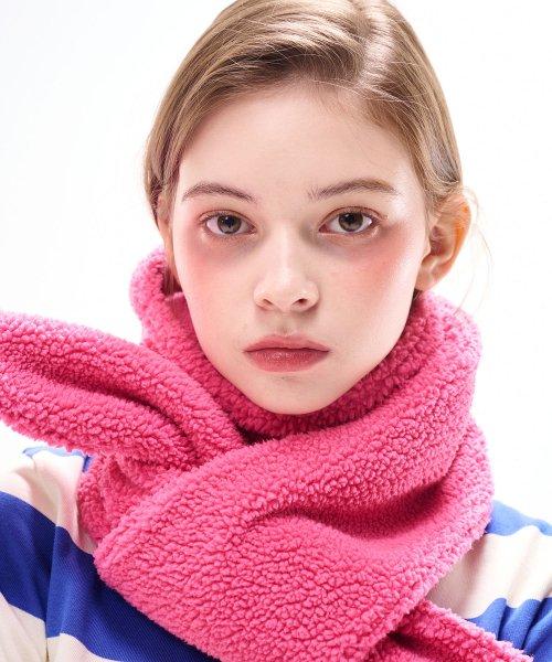 BOUCLE MUFFLER [MAGENTA]