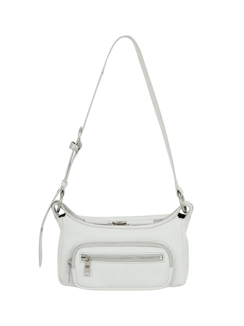 OUTPOCKET HOBO MINI_cloud two-tone brushed
