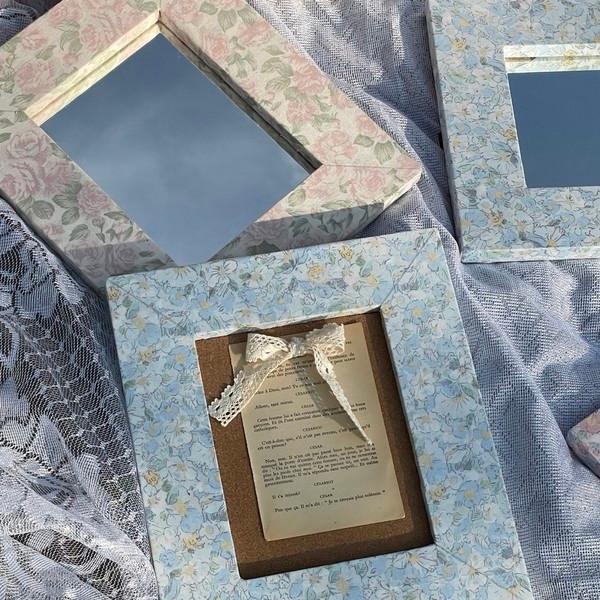 omaju Flower Mirror & Memo Board (예약주문)