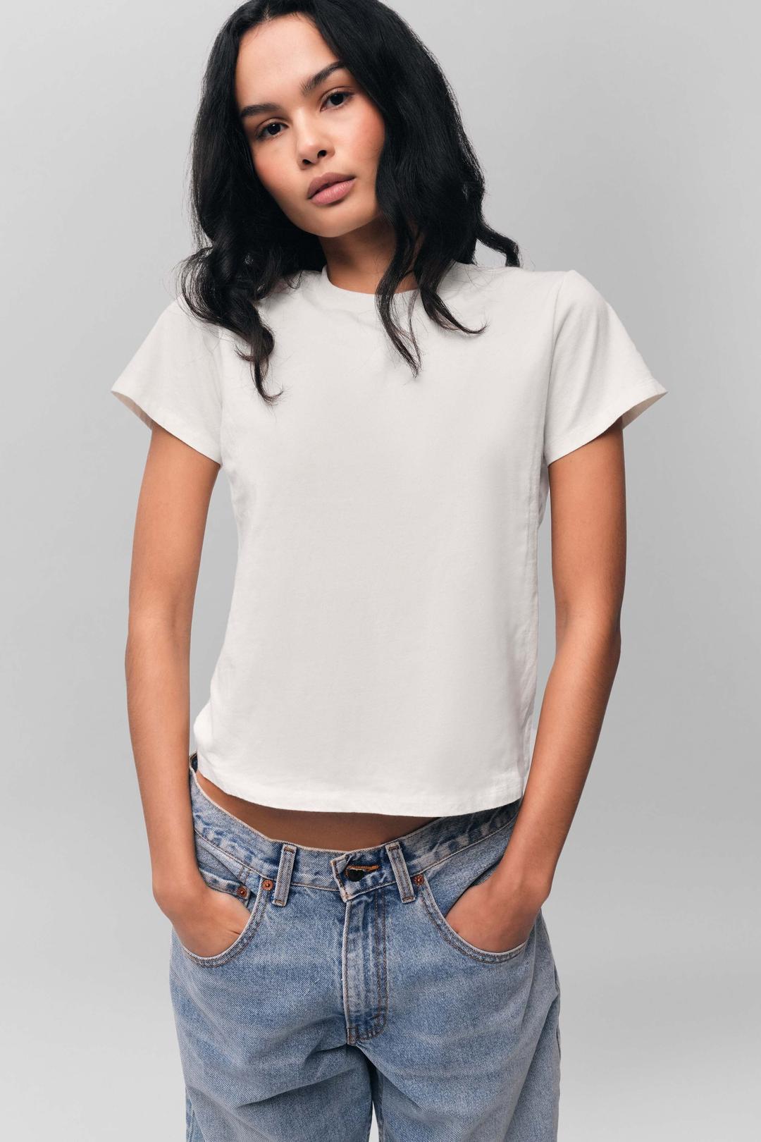 The Everyday Relaxed Tee - White / XS