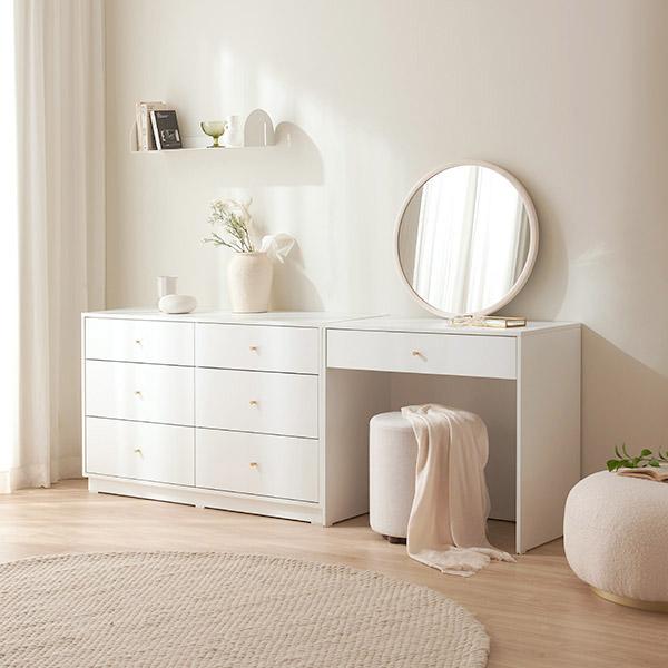 ★썸머세일★스칸디아 알토 디자인 서랍장/화장대(E0등급)