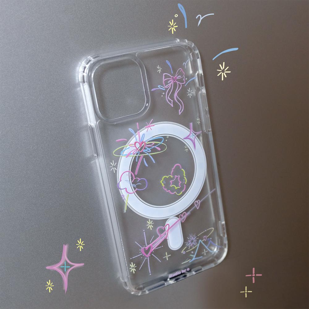 [맥세이프 선택] Twinkle thing 젤하드 케이스 : 스튜디오 히오