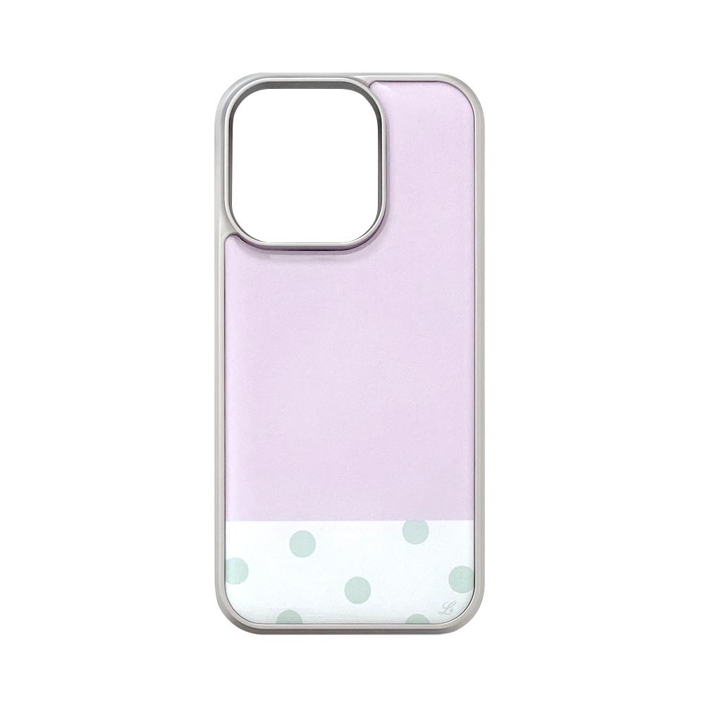 SWEET PEA PHONE CASE (silver bumper)