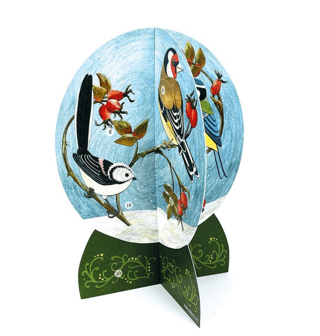 Snow Globe Birds Advent Calendar by Alice Melvin (크리스마스)